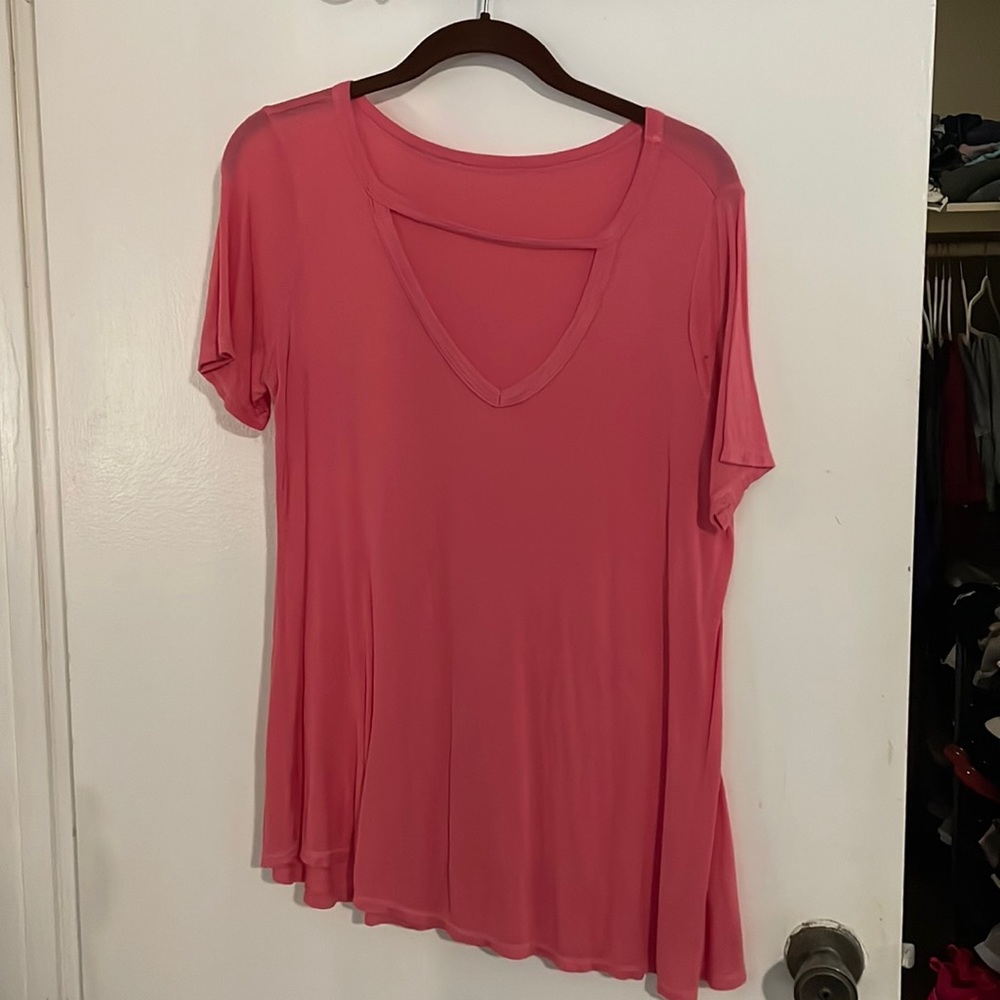 Cute pink boutique top